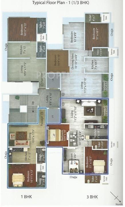 suprabhat-classic Images for Cluster Plan of Cityline Suprabhat Classic