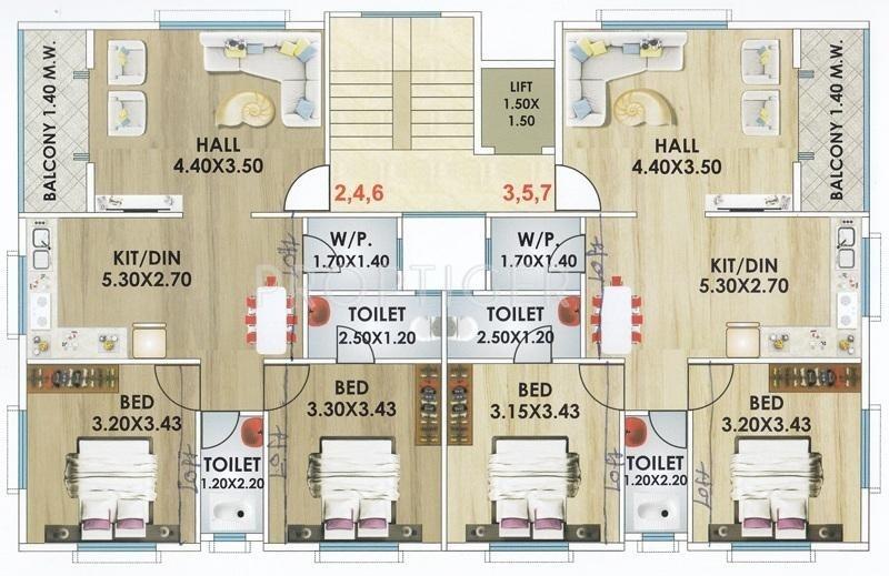 Images for Cluster Plan of Trimurti Saptashrungi Lila