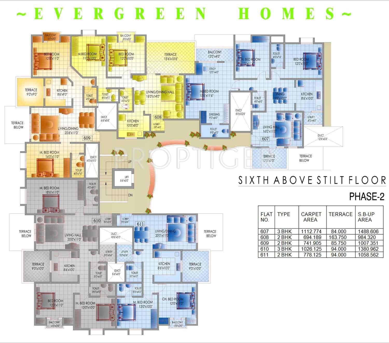 Images for Cluster Plan of Ghatge Developments Evergreen Homes Phase2