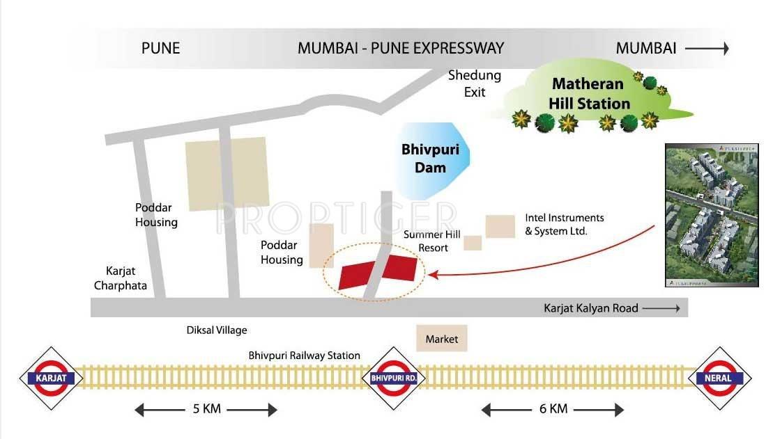 leela Images for Location Plan of Tulsi Unison Leela