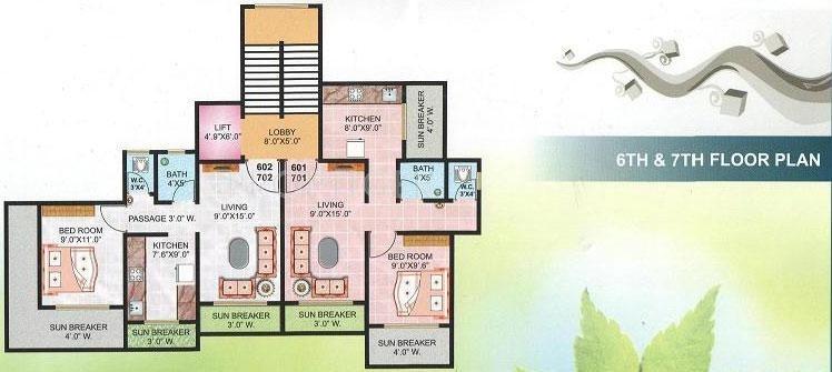 Images for Cluster Plan of Sai Sai Deva Apartment