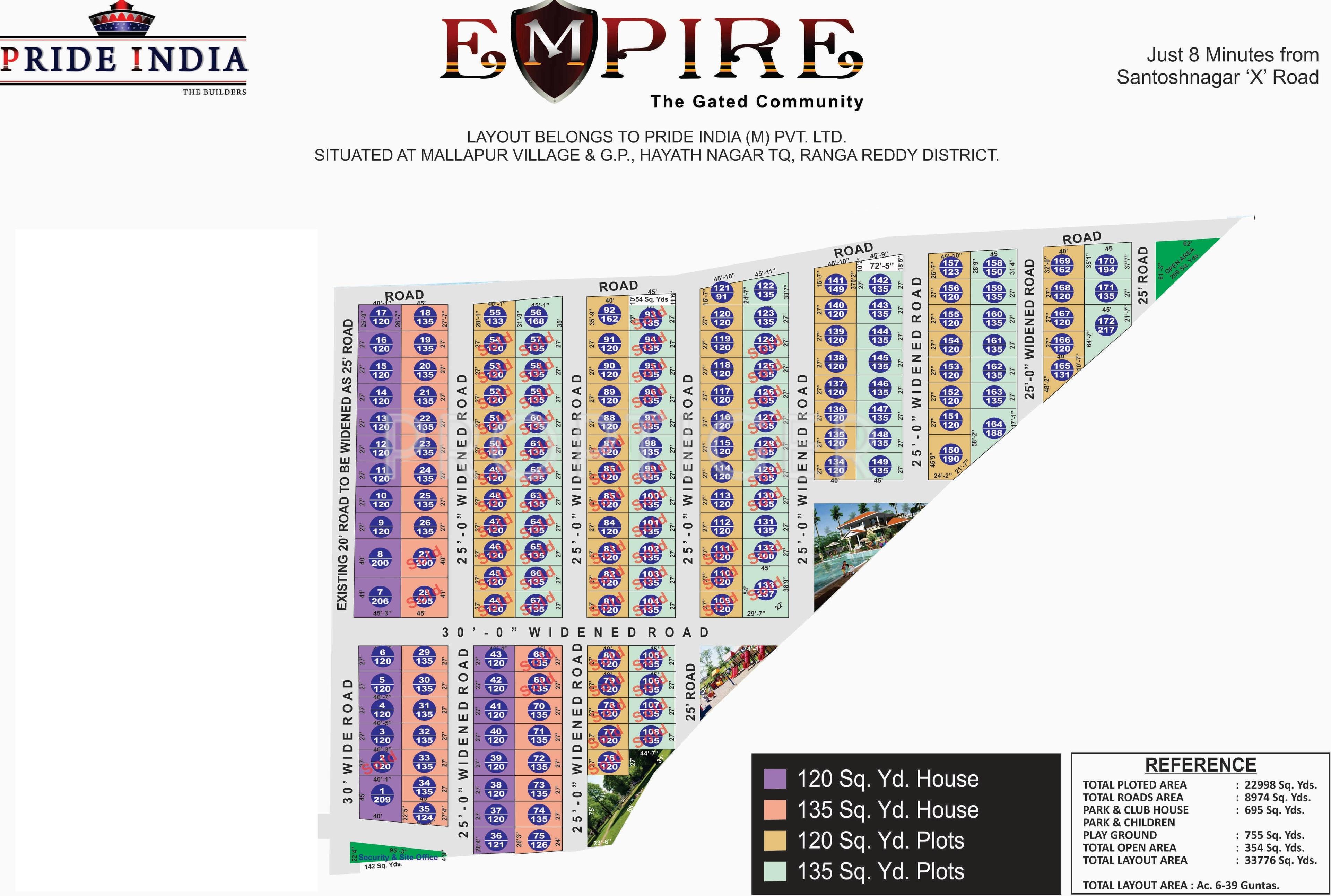 Images for Layout Plan of Pride The Empire Plots