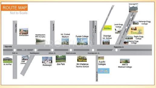 Images for Location Plan of RK Township Group Grandeur City 4