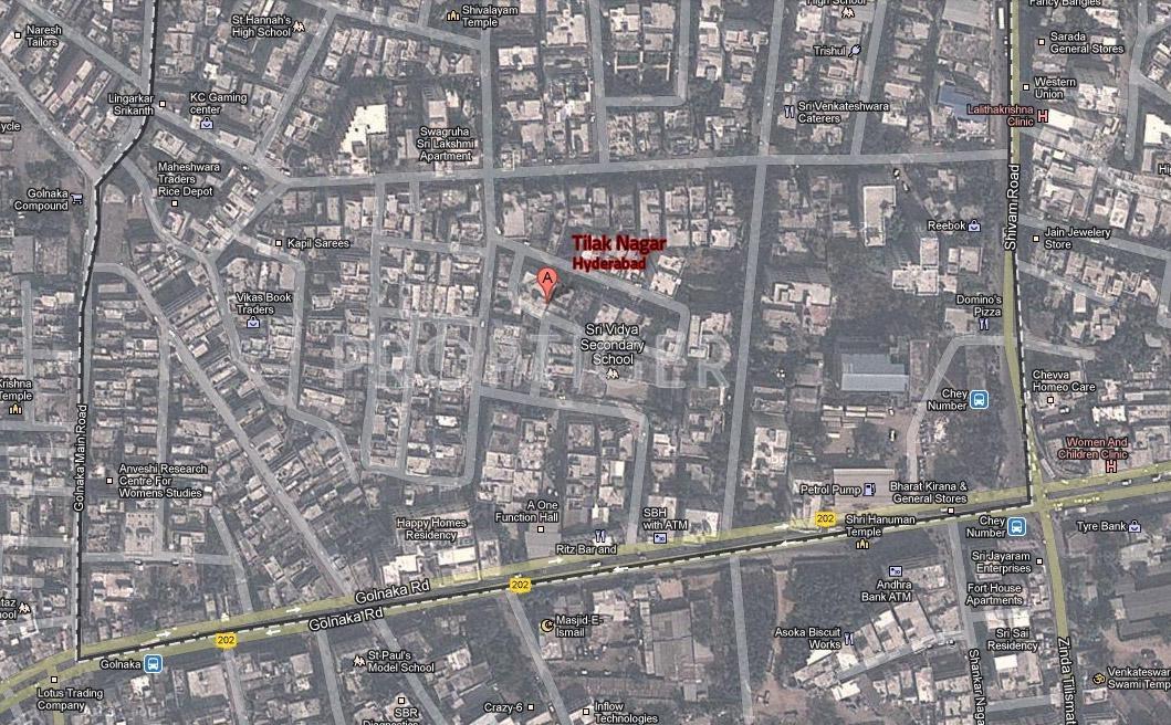 tilak-nagar Images for Location Plan of Lahari Tilak Nagar