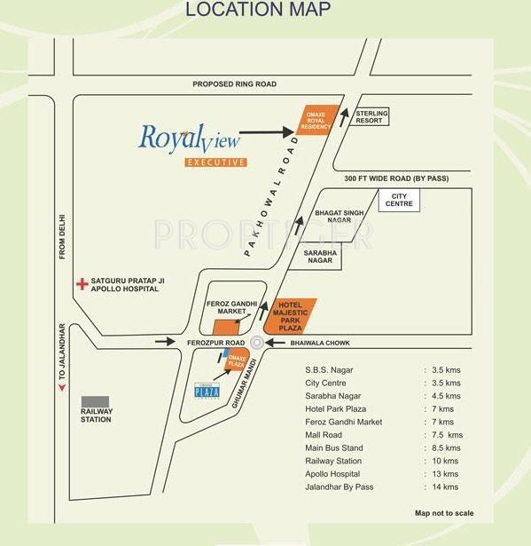 royal-view-executive Images for Location Plan of Omaxe Royal View Executive
