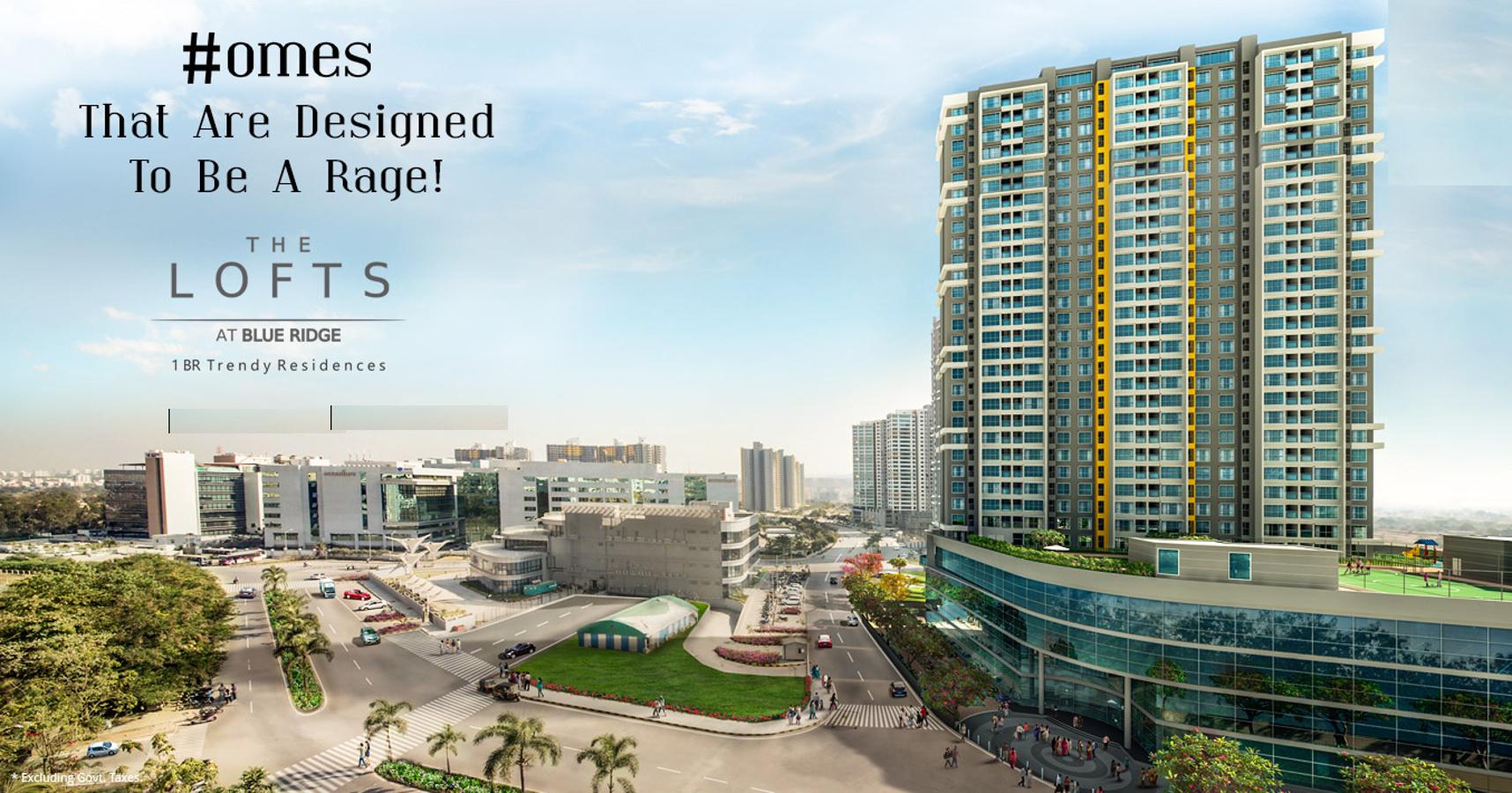 blue-ridge-the-lofts Images for Elevation of Paranjape Blue Ridge The Lofts