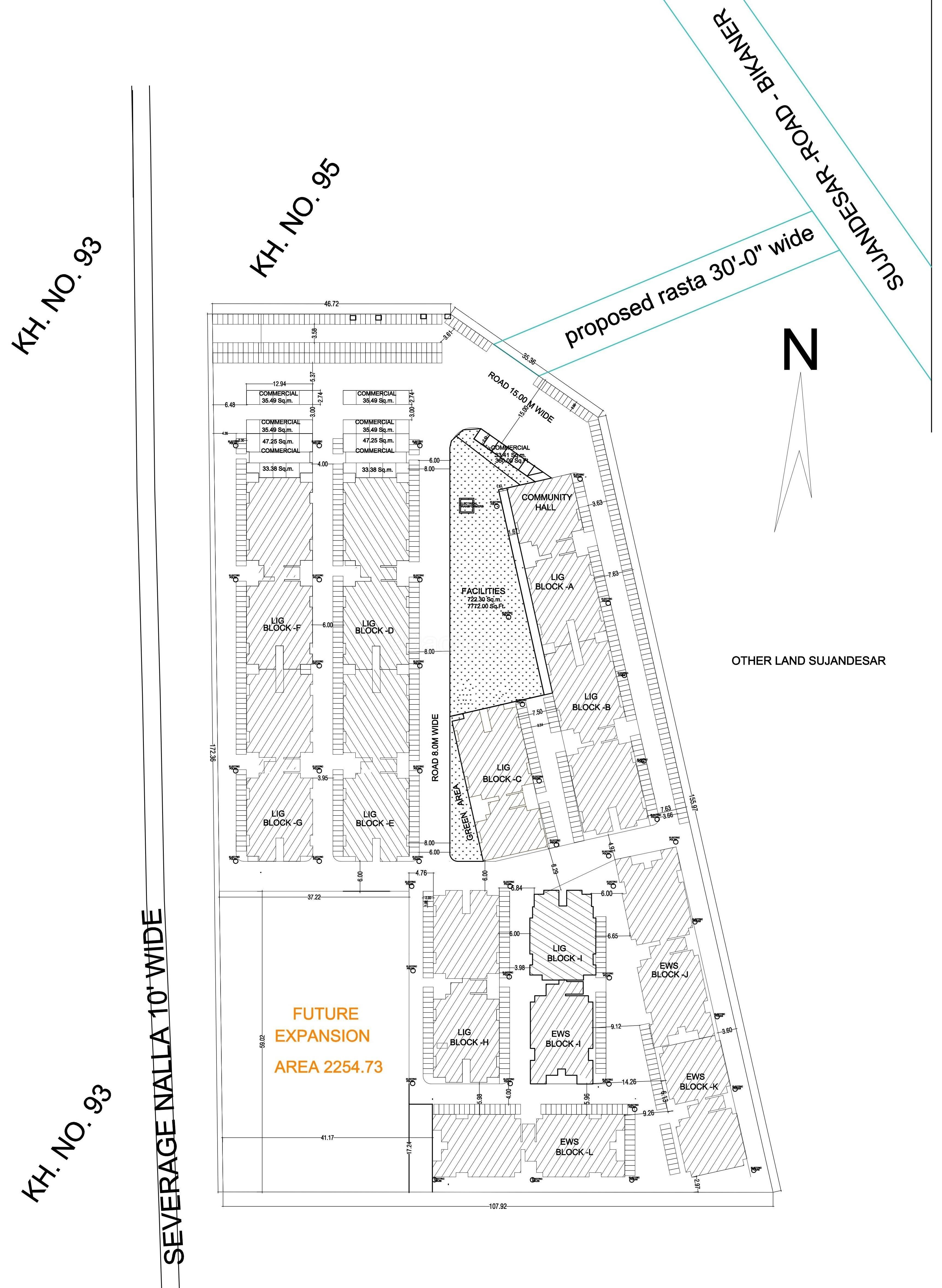 ganga-residency Master Plan
