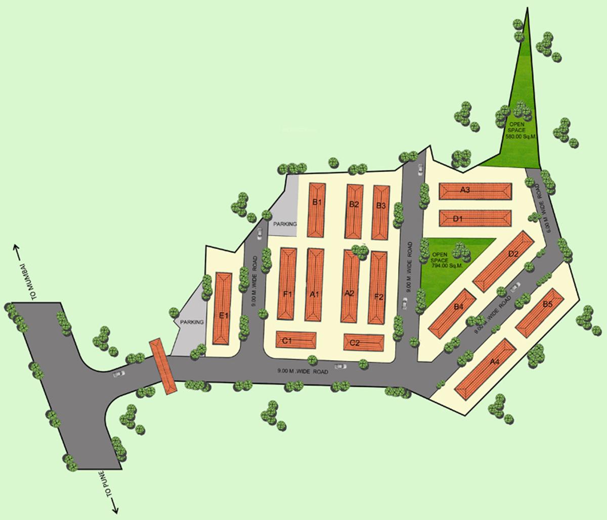 Images for Layout Plan of Goka Siddhivinayak Phase 1
