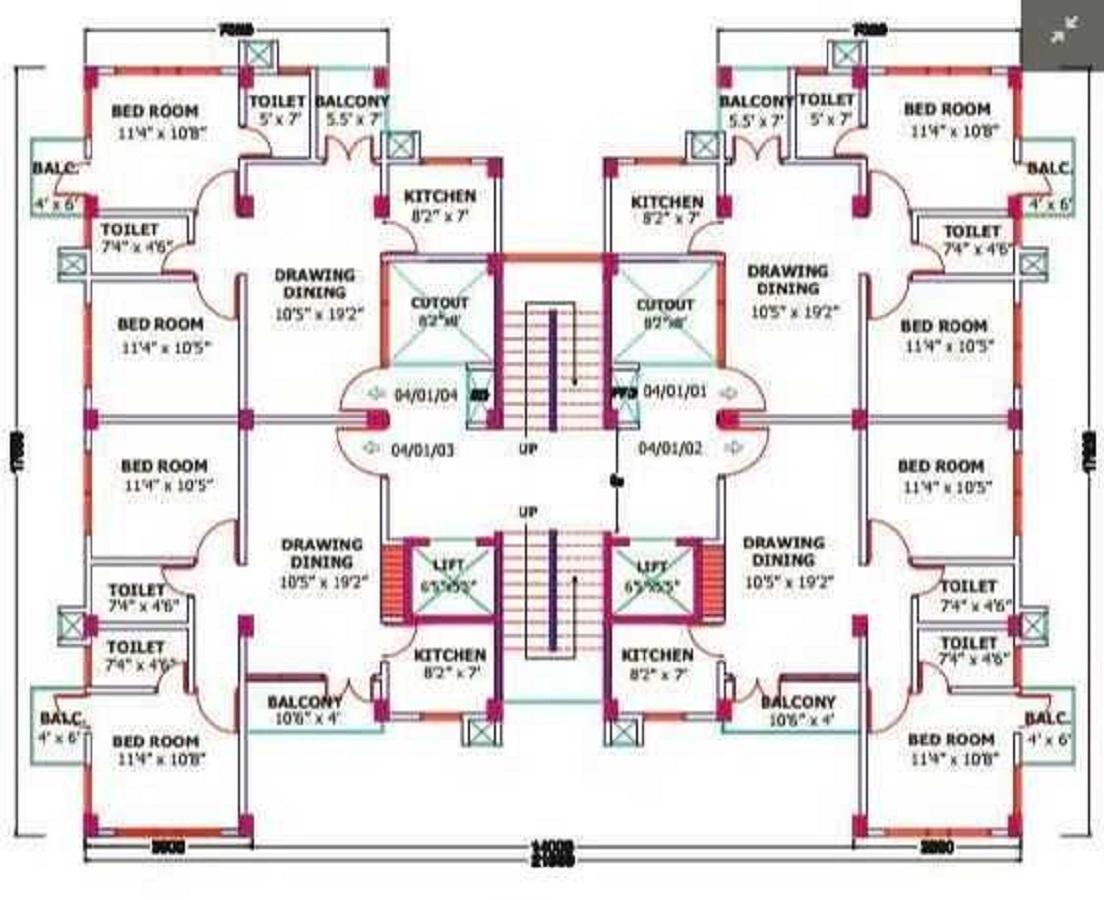 pushpanjali Cluster Plan