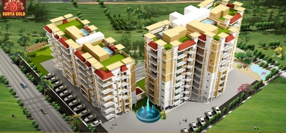 gold-apartment Elevation