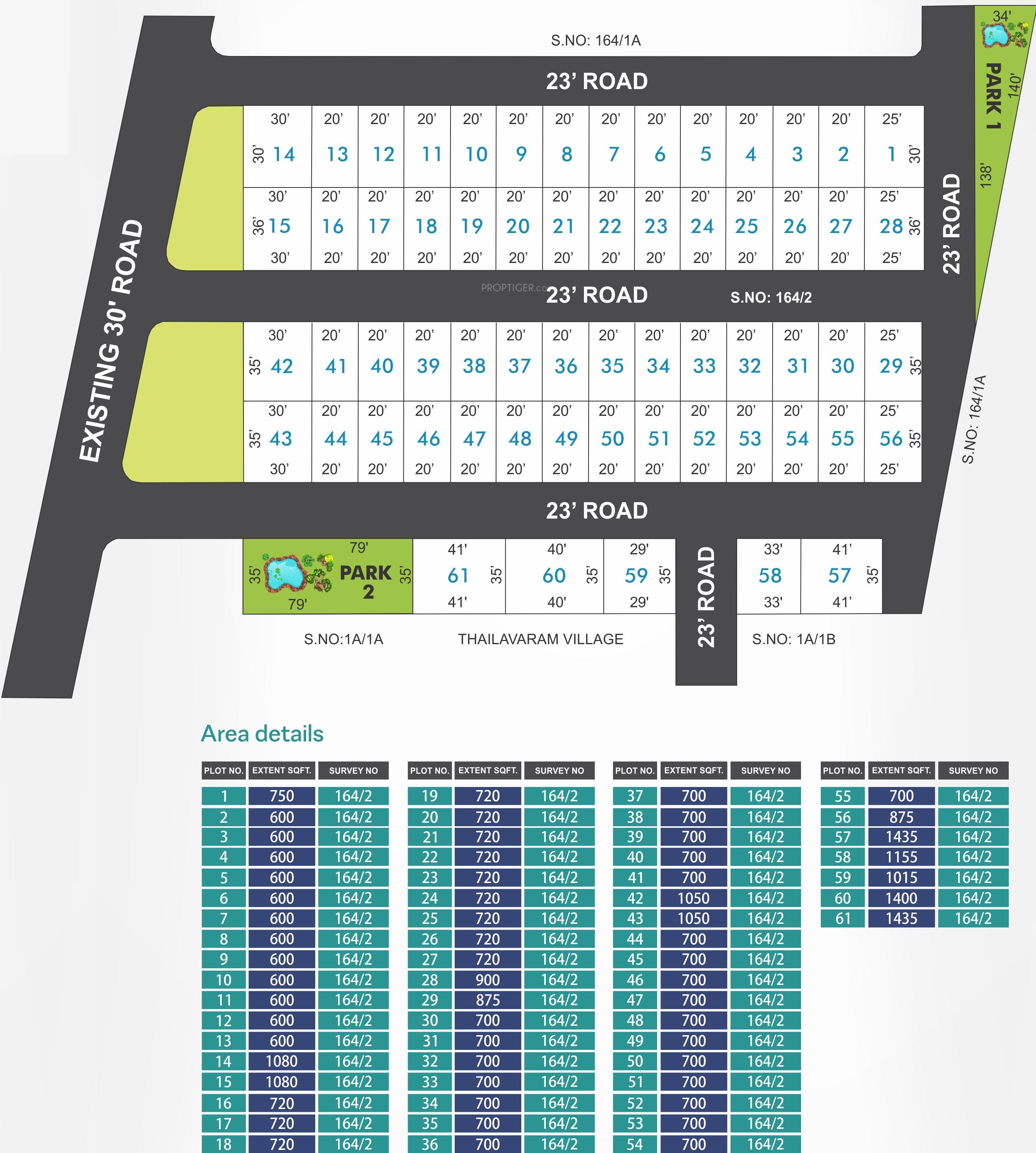 Images for Layout Plan of Amazze Abi Krishna Villas