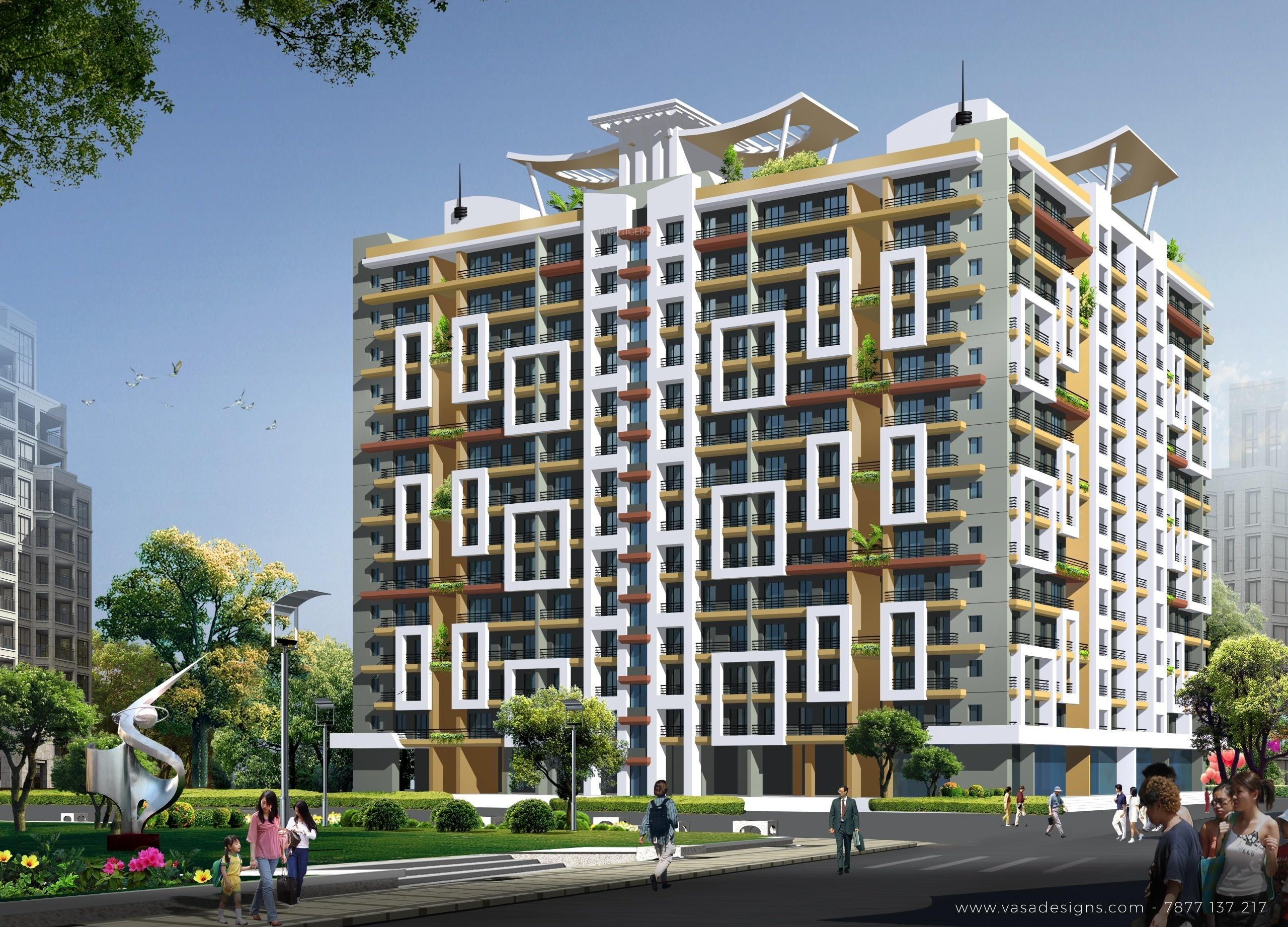 heights-building-no-2-d-e-f-wing-phase-1-ground-plus-7th-floor-and-phase-2-8th-plus-12-floor Elevation