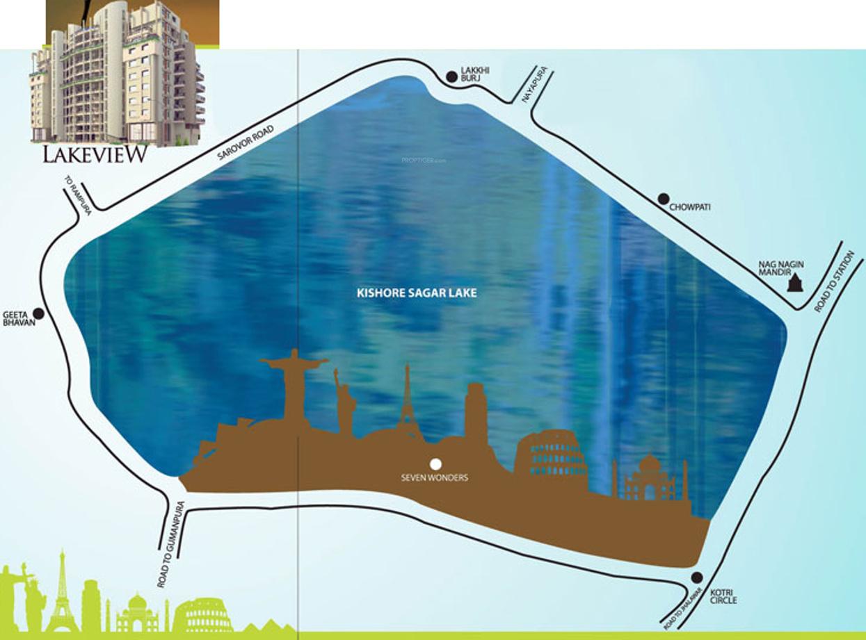 Images for Location Plan of Orient Lake View Apartment