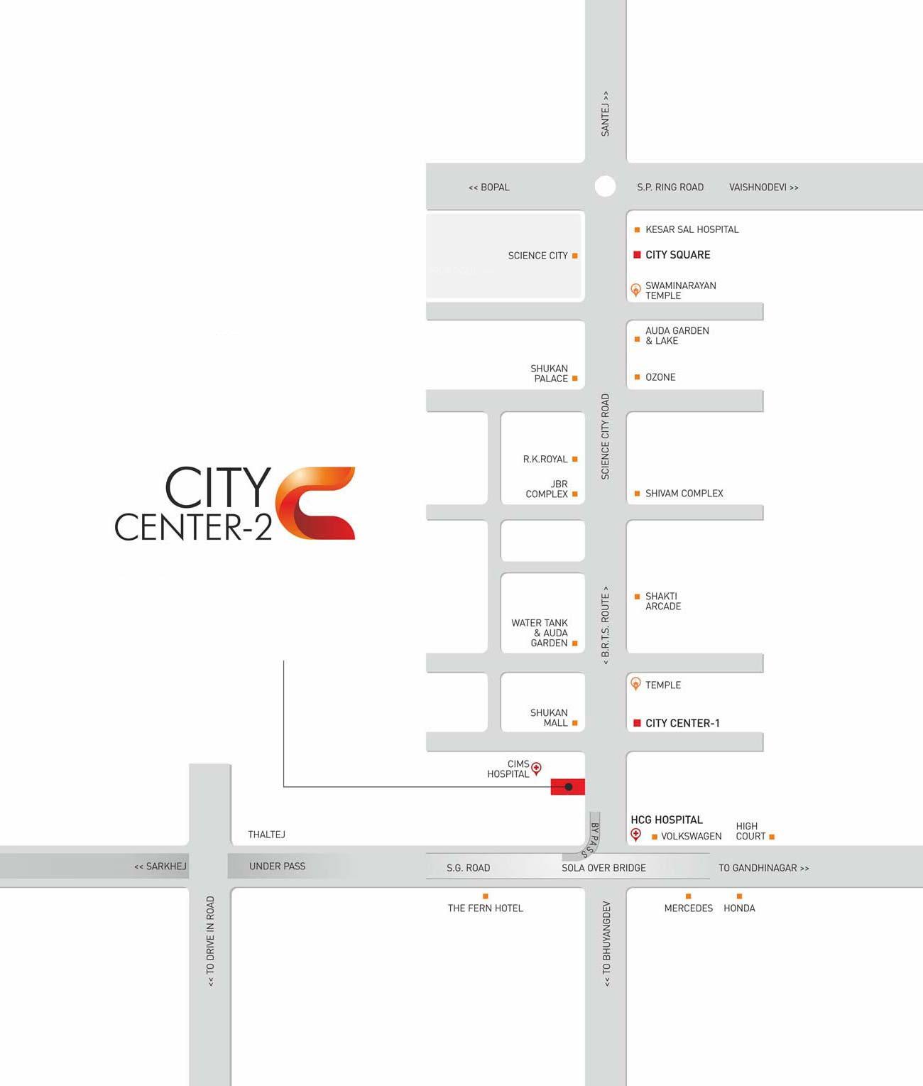 Images for Location Plan of Shilp City Centre II