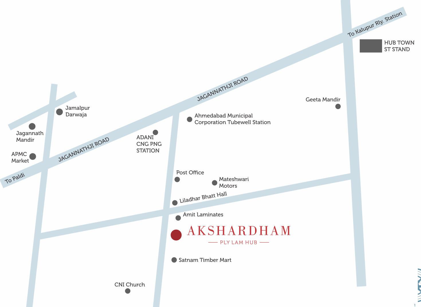 akshardham-complex Images for Location Plan of Aadin Akshardham Complex