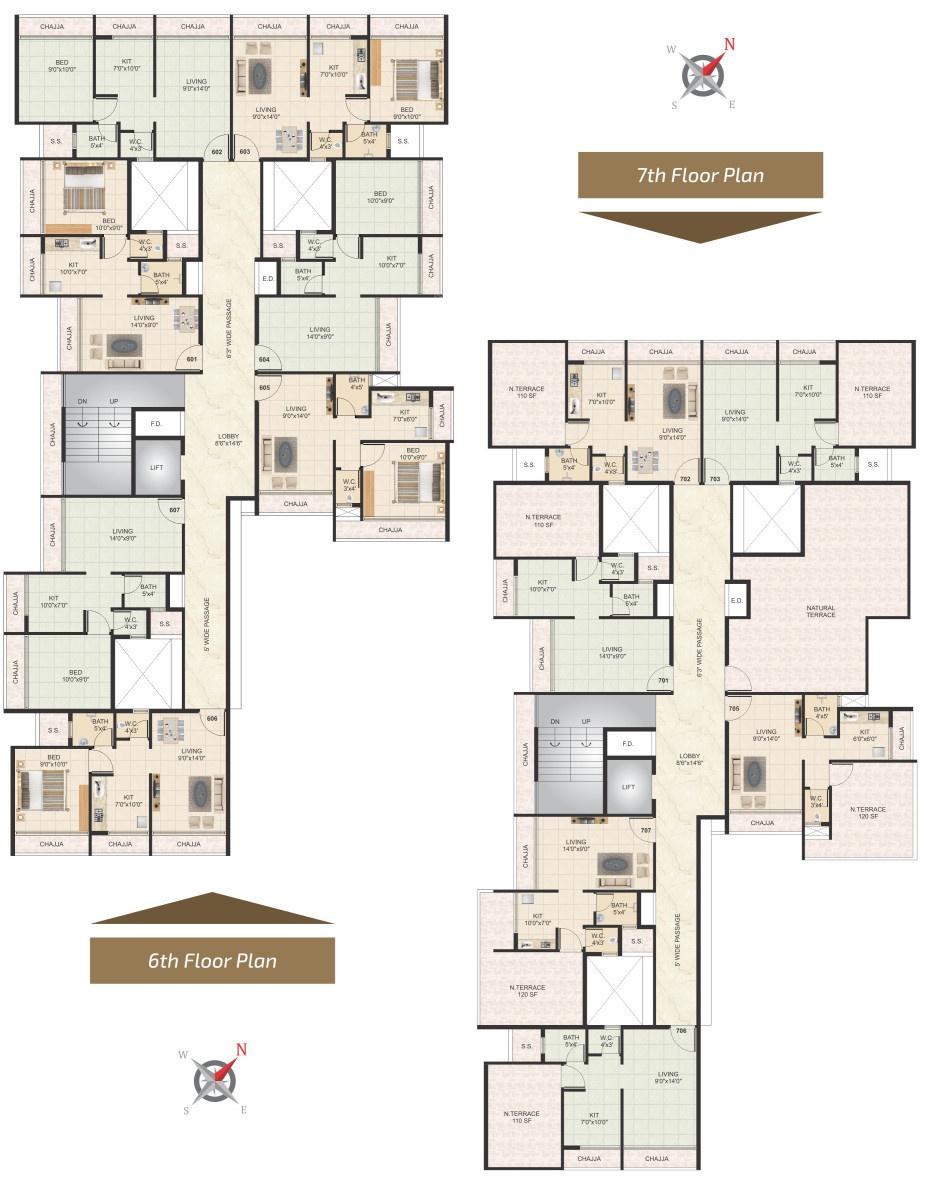 narayan Pramukh Narayan Cluster Plan