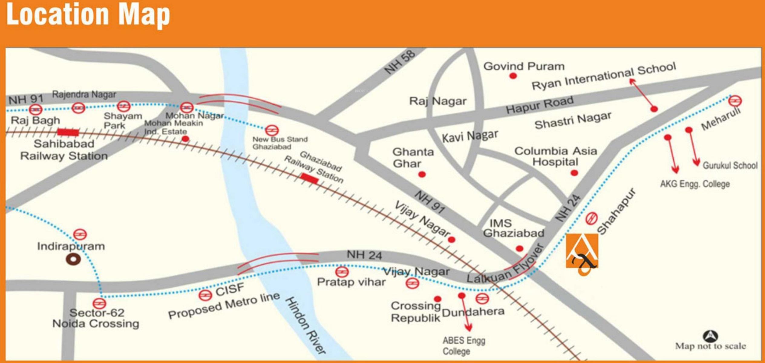 ascent-arcade Location Plan