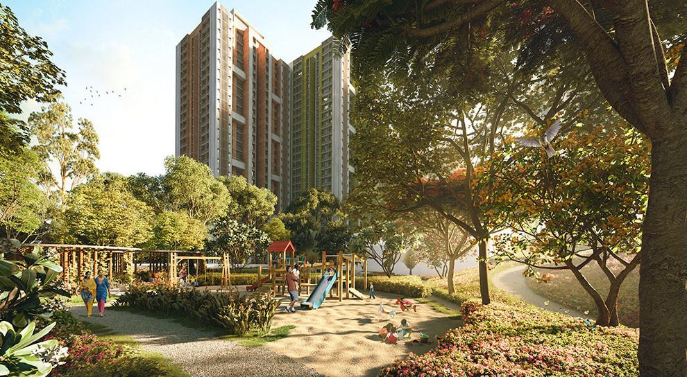 wise-city-south-block-phase-i-plot-rz8-building-3-wing-c3 Landscaped Gardens