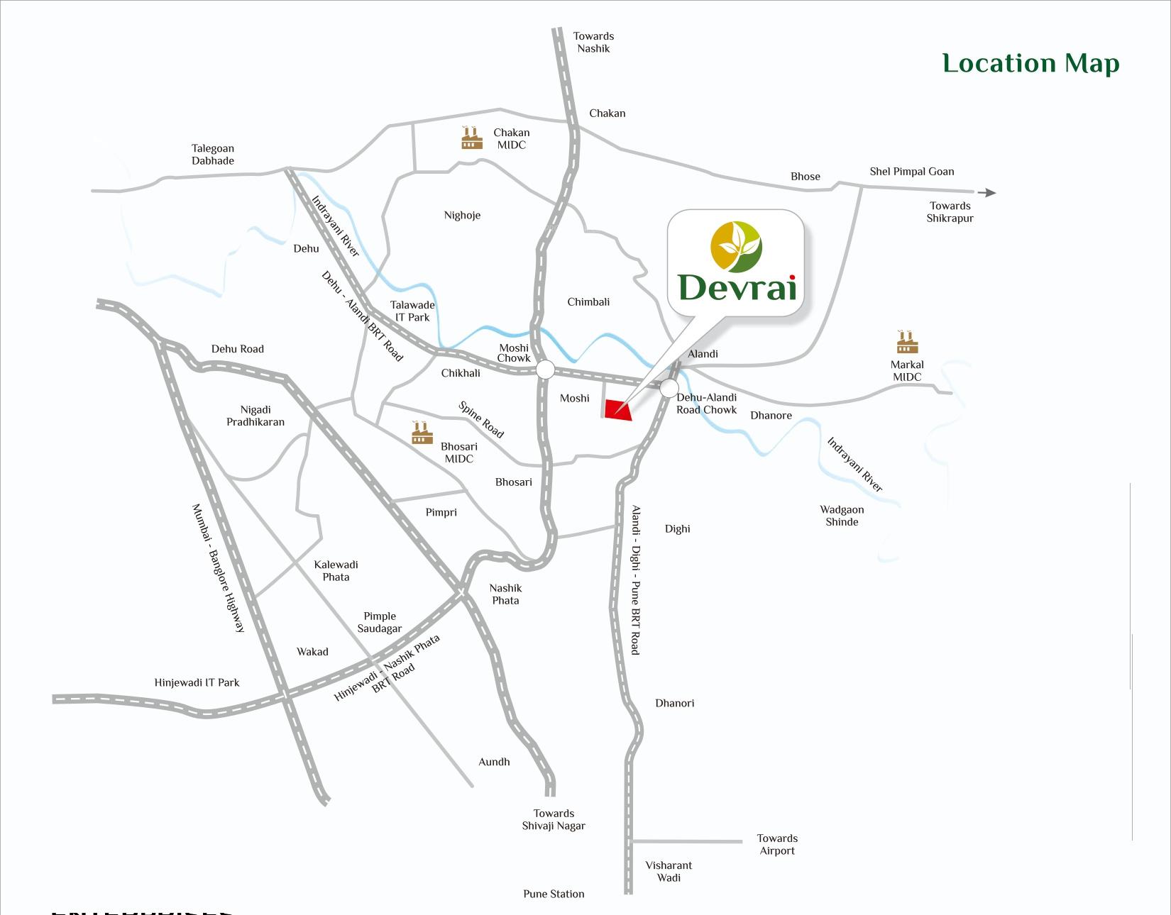 devarai Location Plan