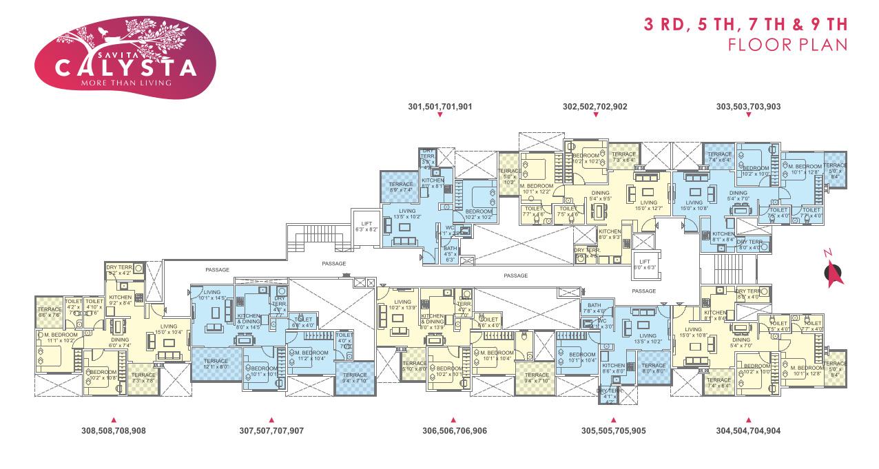 savita-calysta Cluster Plan