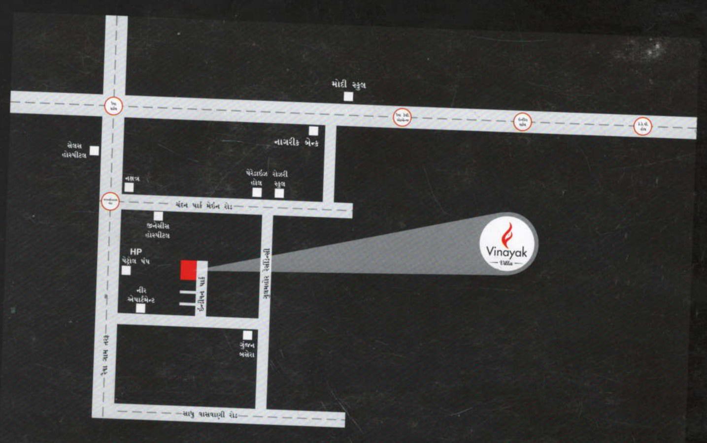 vinayak-villa Location Plan