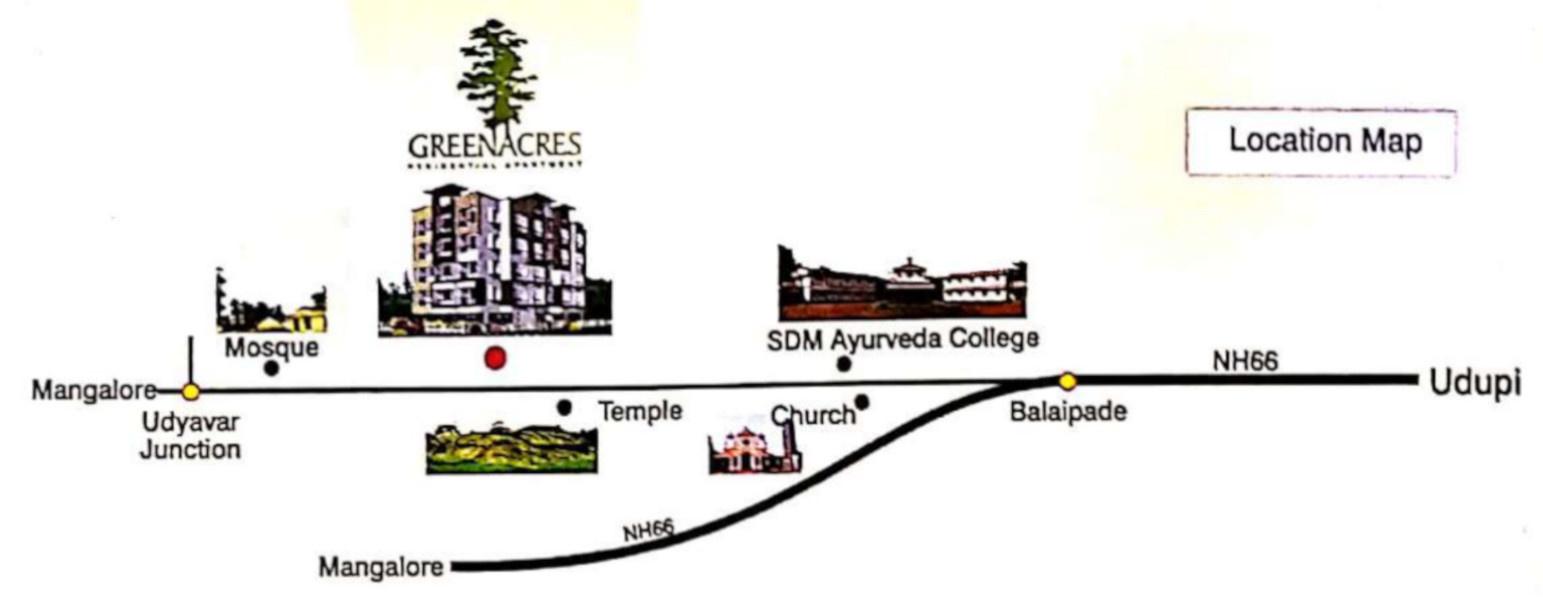 green-acres Location Plan