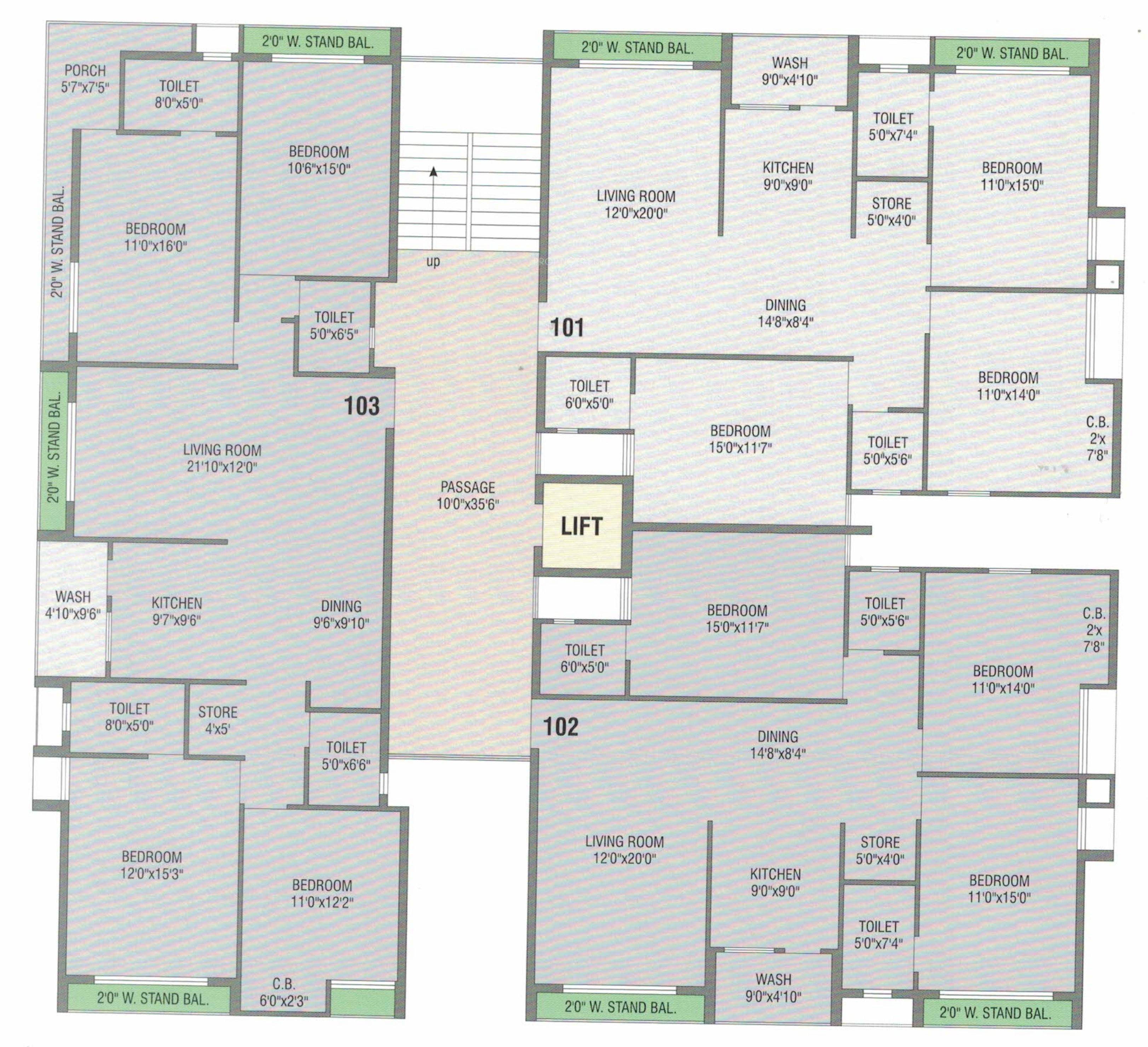 avenue Akshar Avenue Cluster Plan