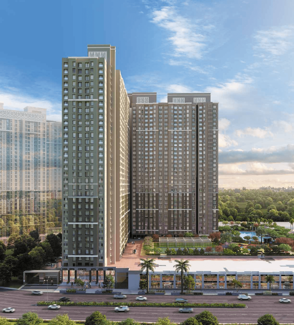 west-county-phase-4-dosti-pine Elevation