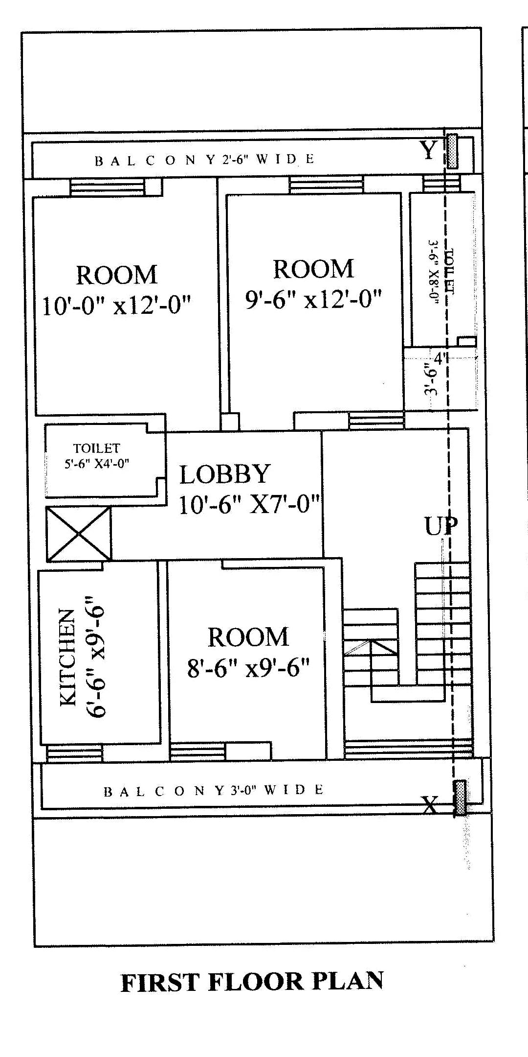 valley-phase-1 Block 3 Cluster Plan from ground to 1st Floor