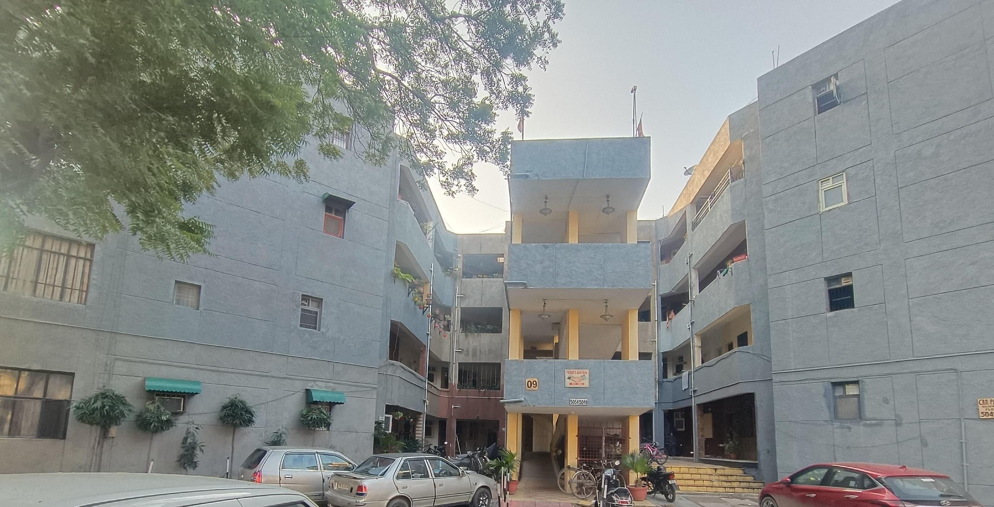 modern-housing-complex Elevation