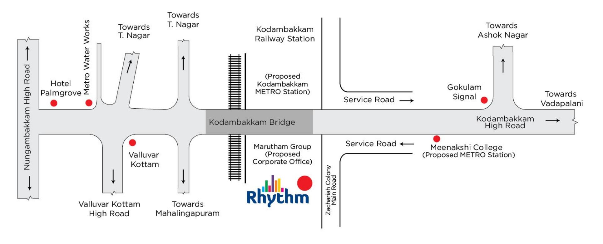 marutham-rhythm Location Plan