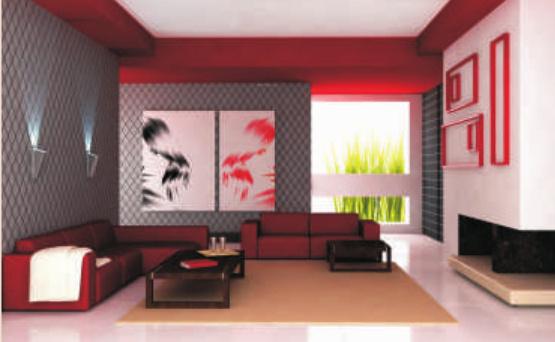 maple Living Area