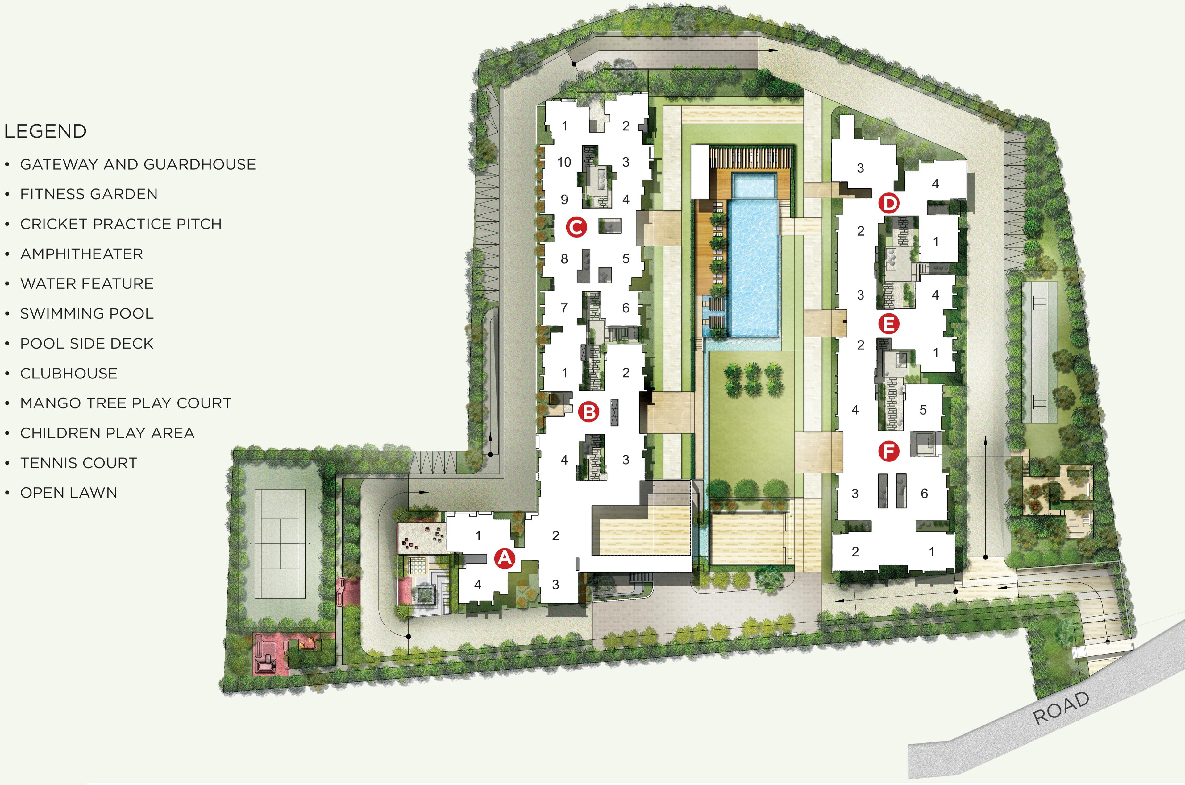akriti-building-2 Site Plan