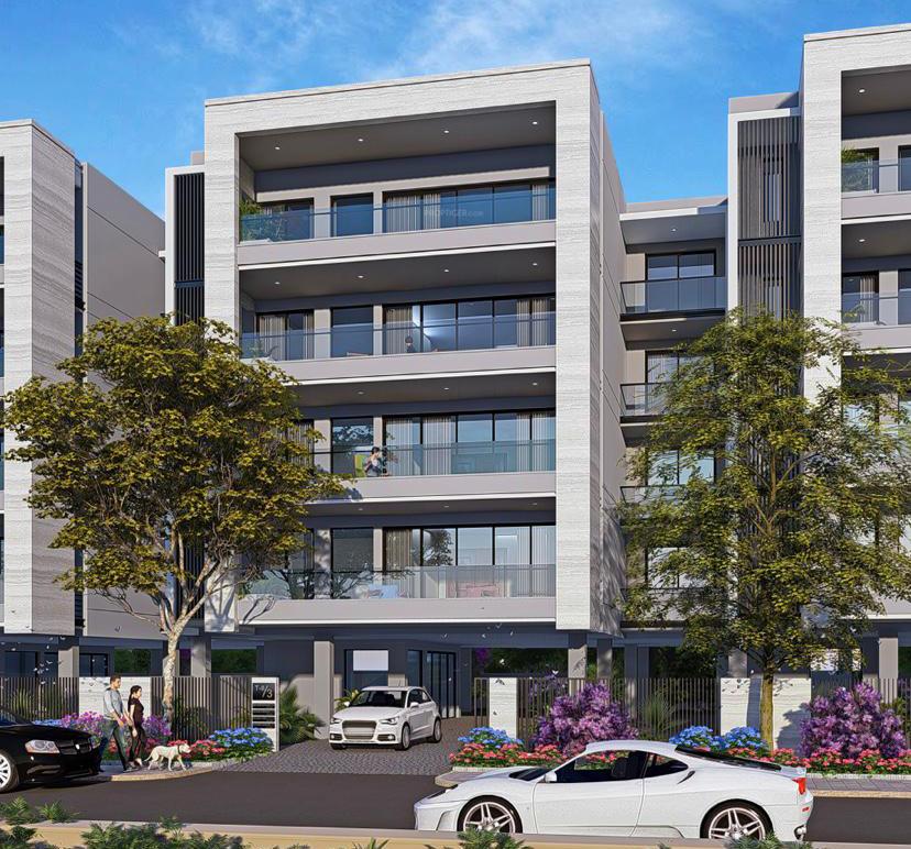 independent-floors-at-dlf-city-phase-iii Elevation