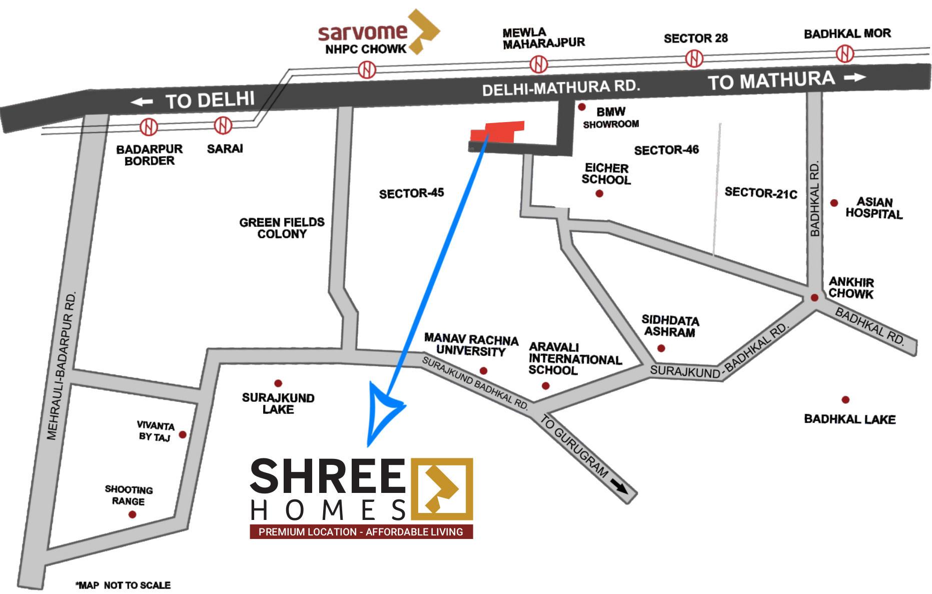 shree-homes-phase-ii Location Plan