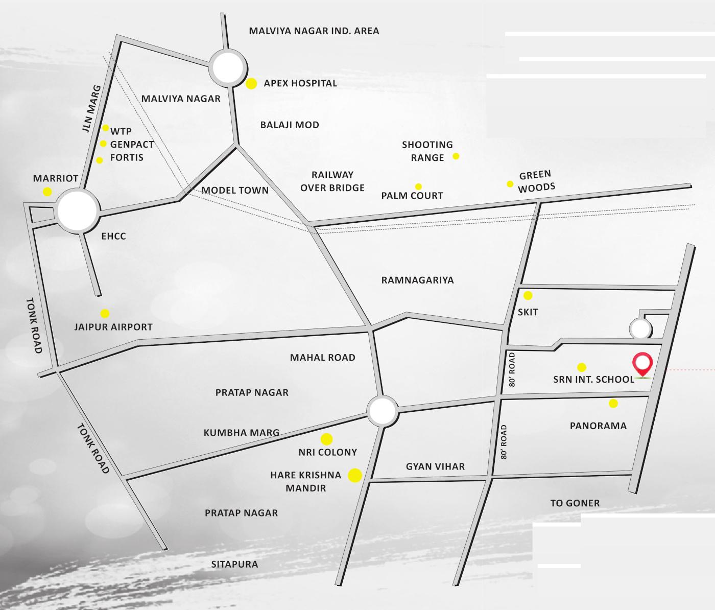 triangle-cross-winds Location Plan