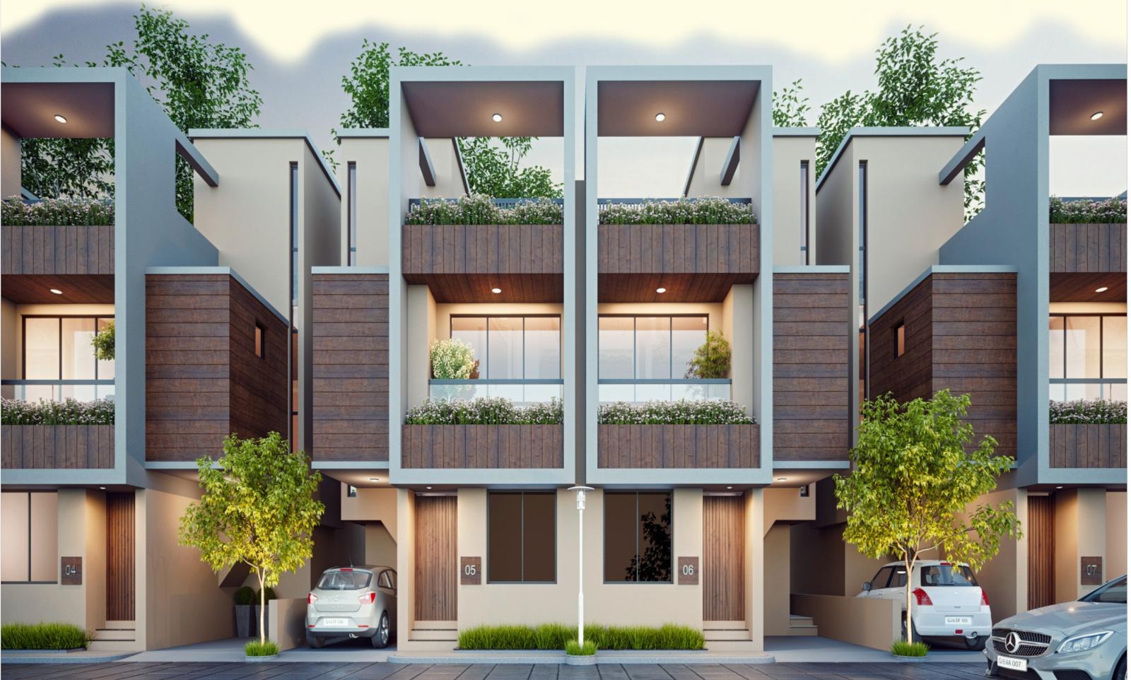 bungalows Elevation