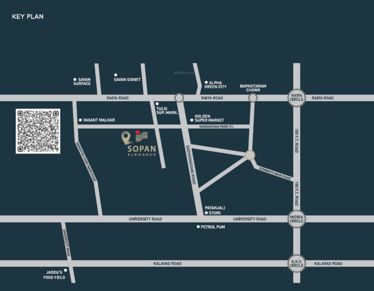 elegance Location Plan