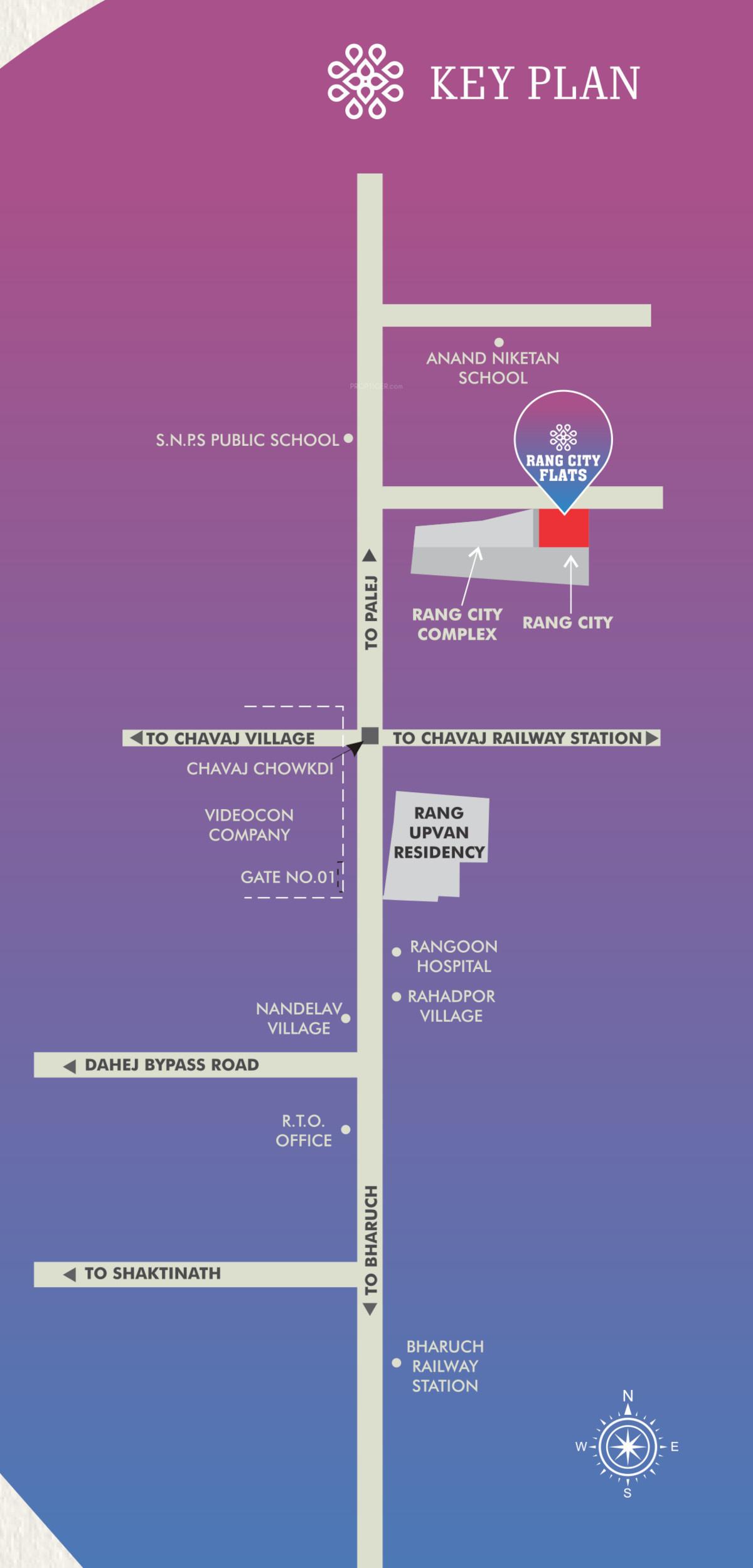 rang-city-flats Location Plan