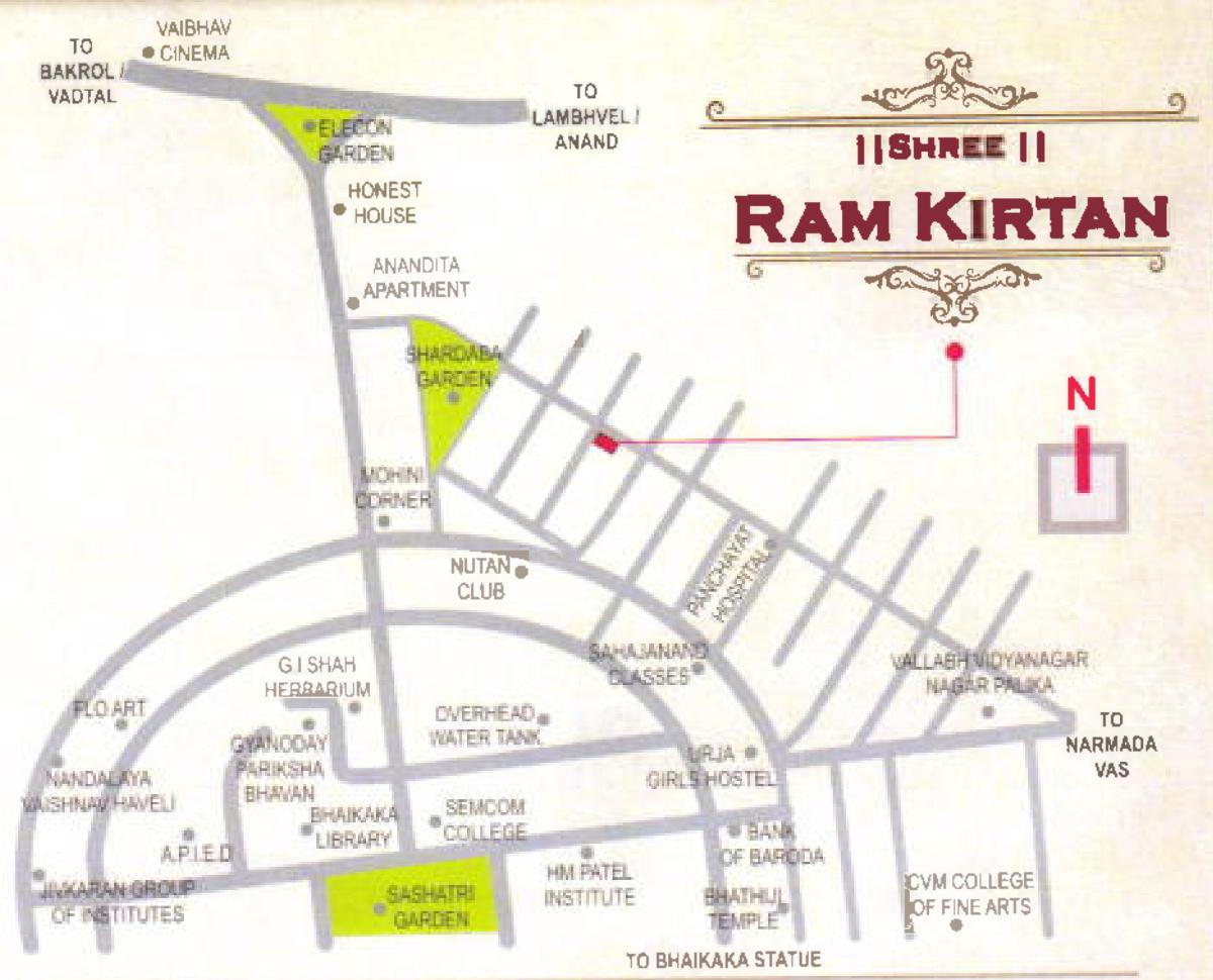 shree-ram-kirtan Location Plan