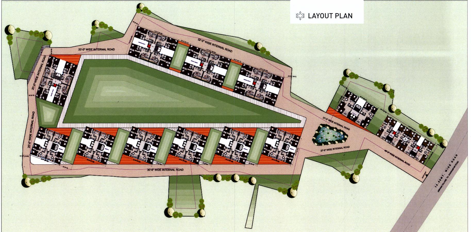 pramukh-solitaire Layout Plan