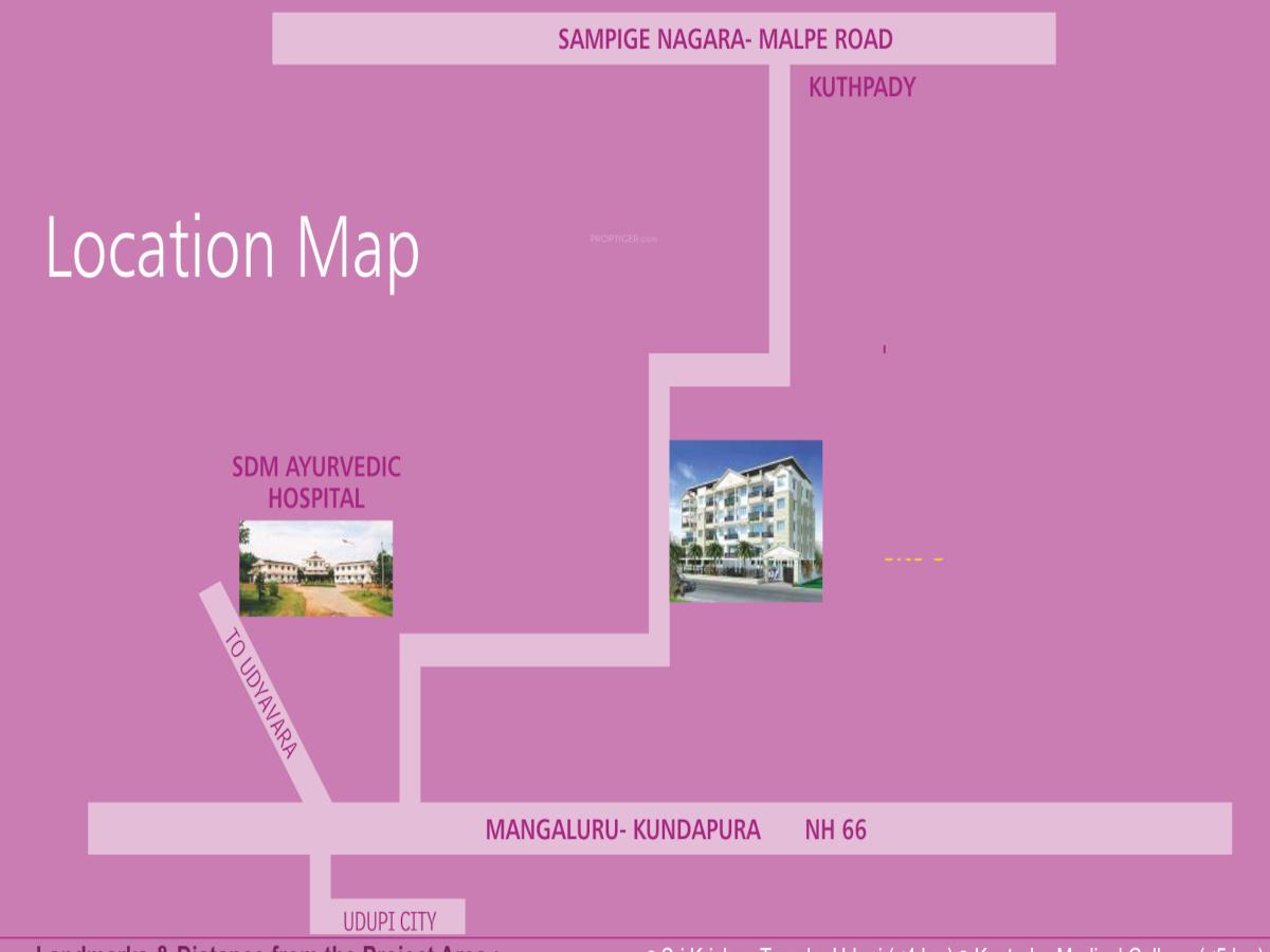 sharada-serendipity Location Plan