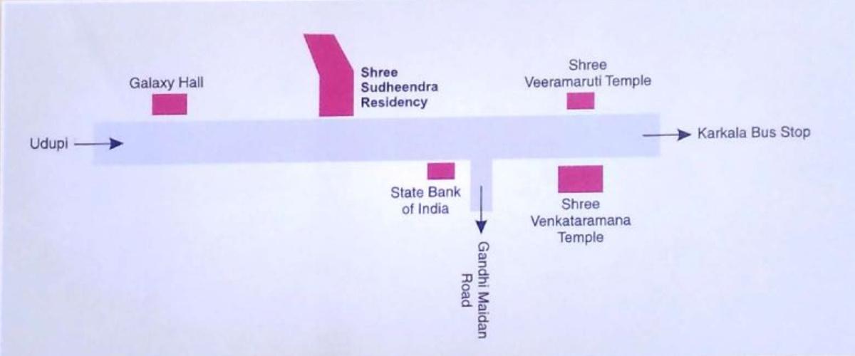 shree-sudheendra-residency Location Plan