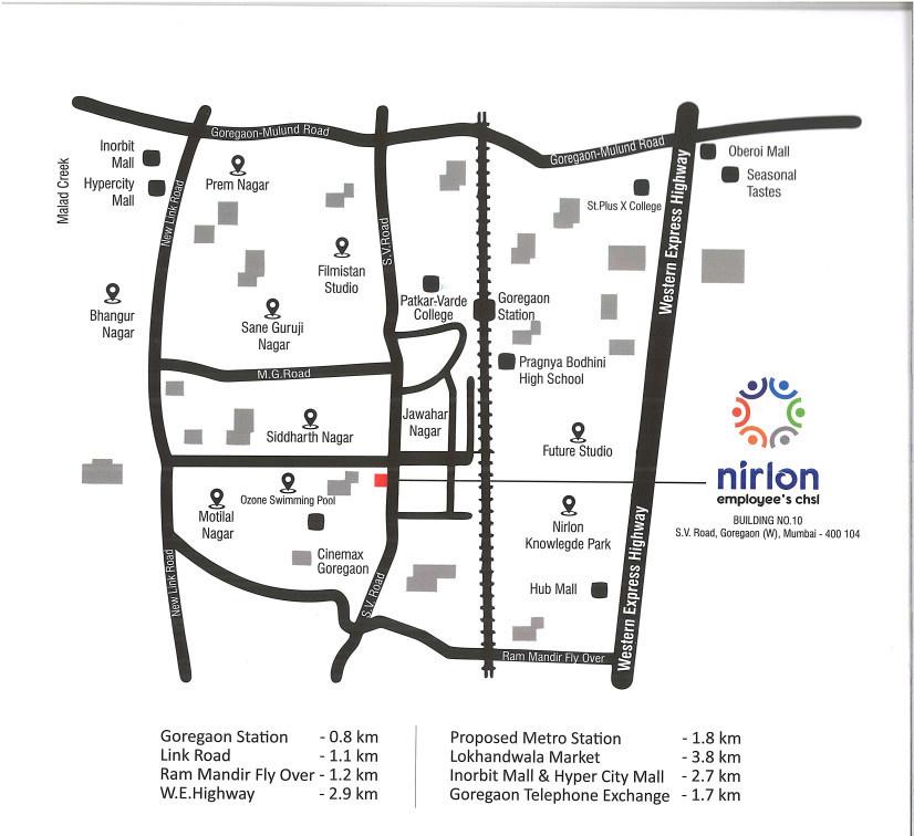 nirlon-employees-chs-ltd-building-no-10 Location Plan