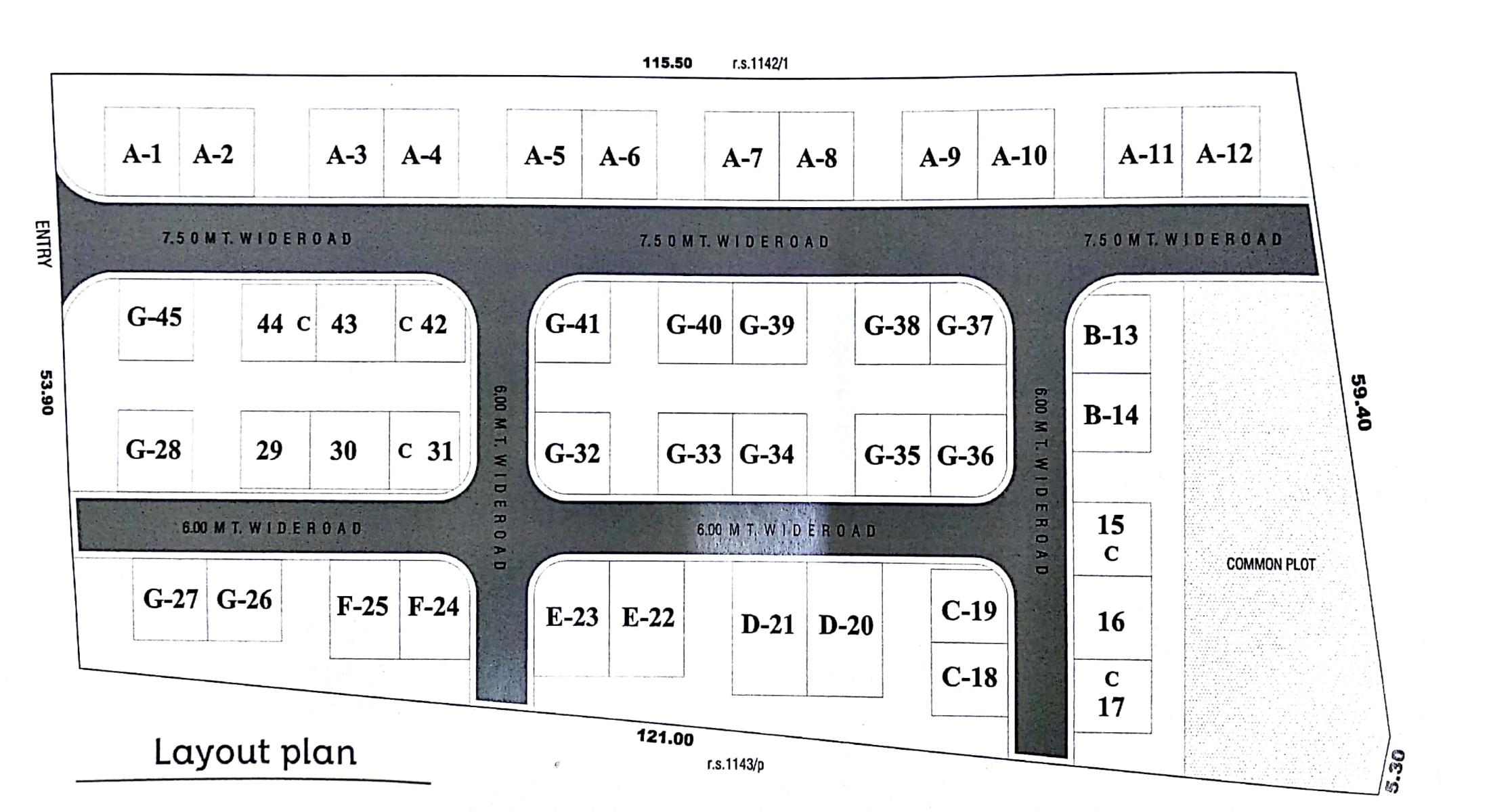 malbar-hill Layout Plan