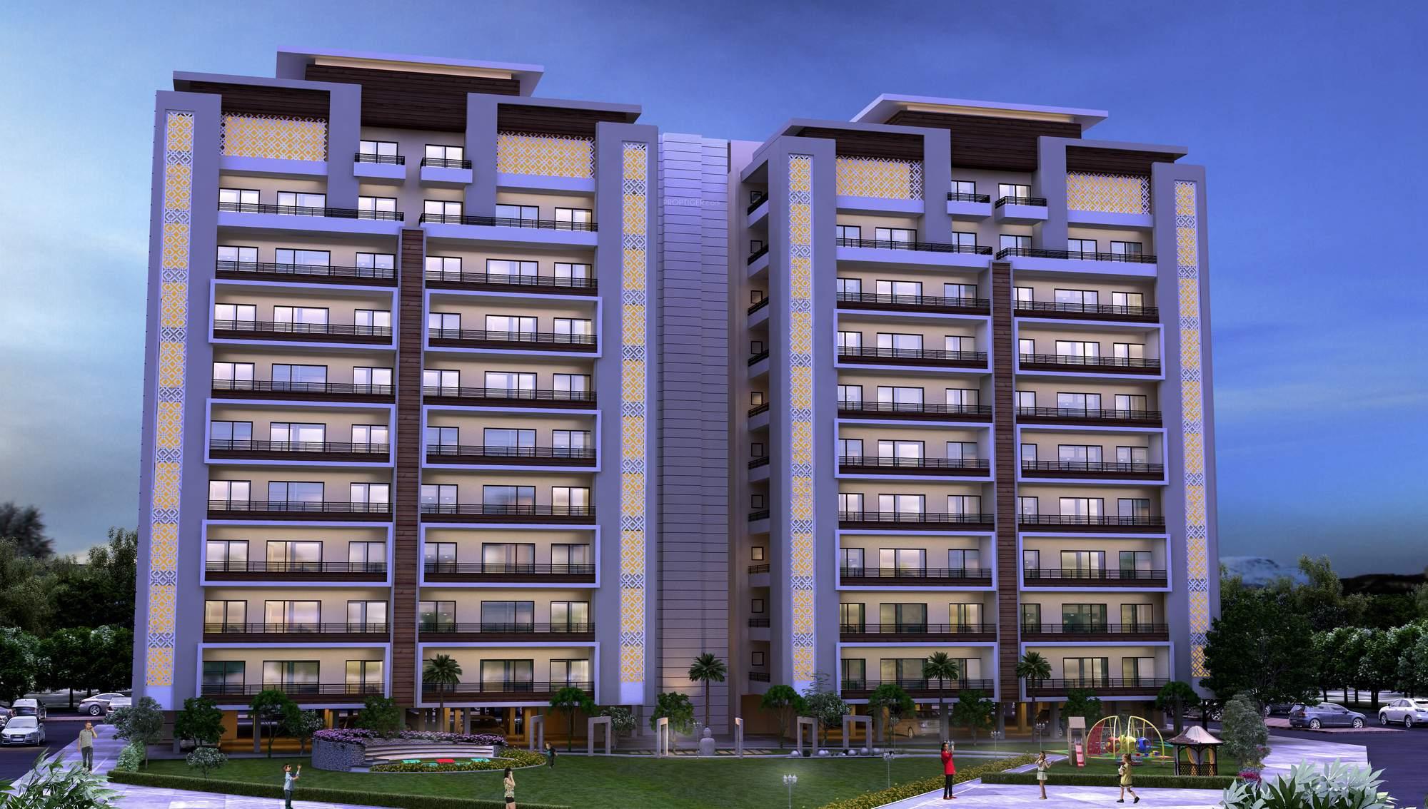 sheesh-mahal-heights Elevation