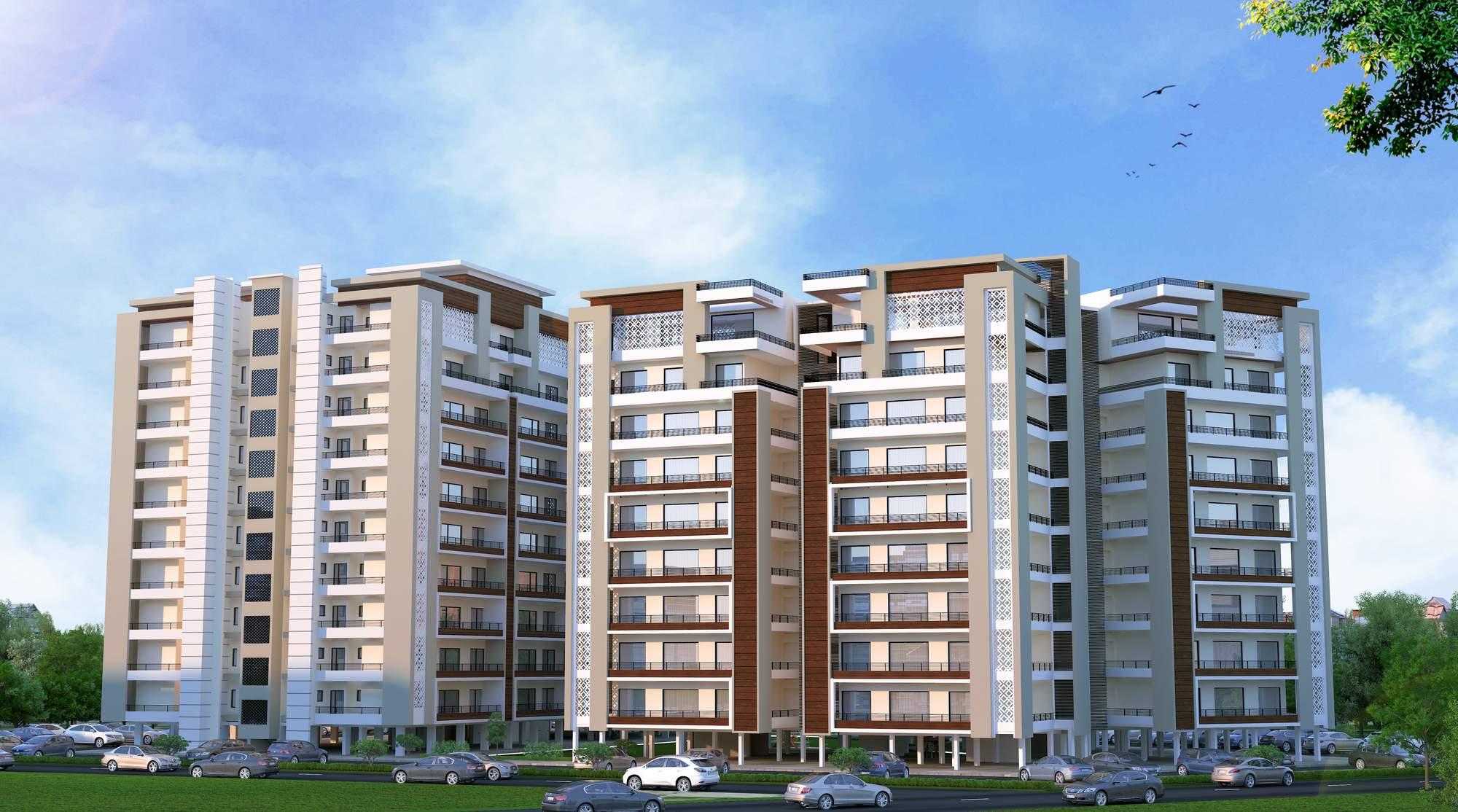 sheesh-mahal-heights Elevation
