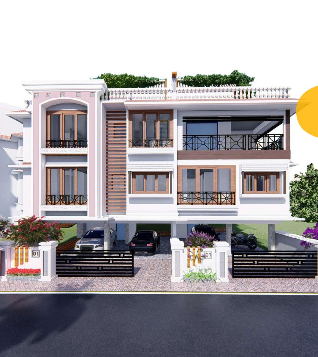 shivneera-villas Elevation