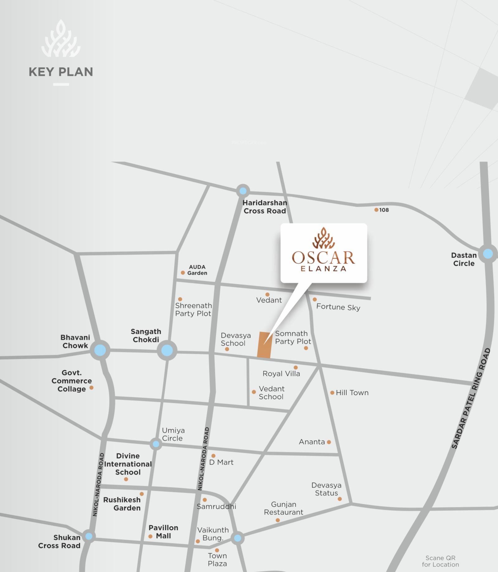 elanza Location Plan