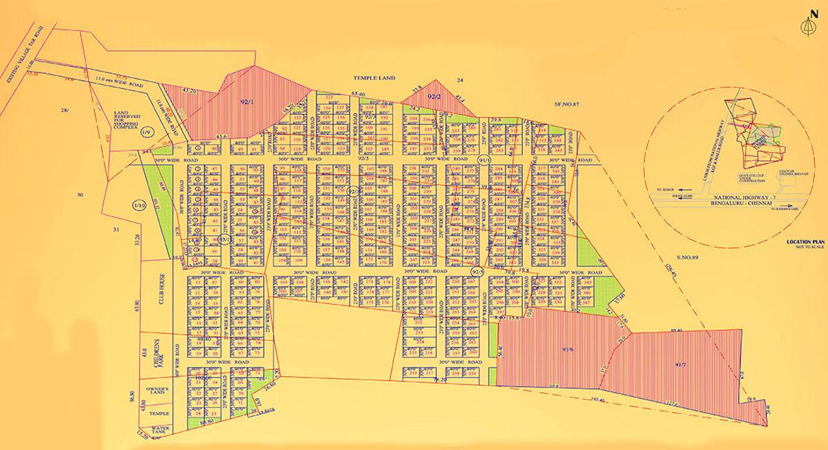 sunkriti Layout Plan